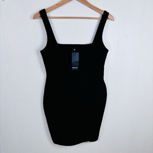 NWT Nasty Gal Black Bodycon Sleeveless Mini Dress Womans Size 8‎ Stretch